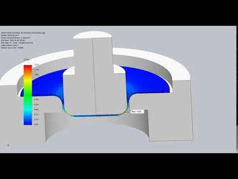 Prensa de Embutimento Profundo com Sistema Hidráulico
